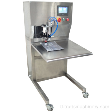 Jam cream pulp bib aseptic filling machine